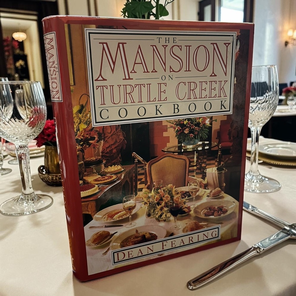 The Mansion on Turtle Creek Cookbook Dean Fearing Signed 1987 Hardcover First Ed